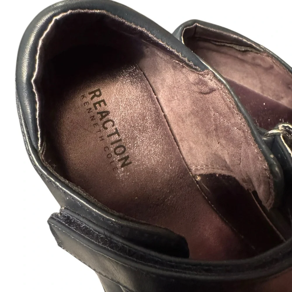 Kenneth Cole Reaction Navy Blue Kids Mary Jane Shoes size 4